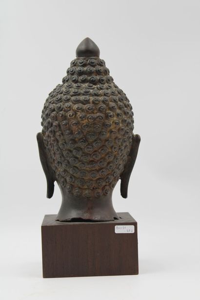 THAILAND, early 20th century. Head of a deity...