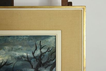 MASSON (XXth century), Landscape, oil on...