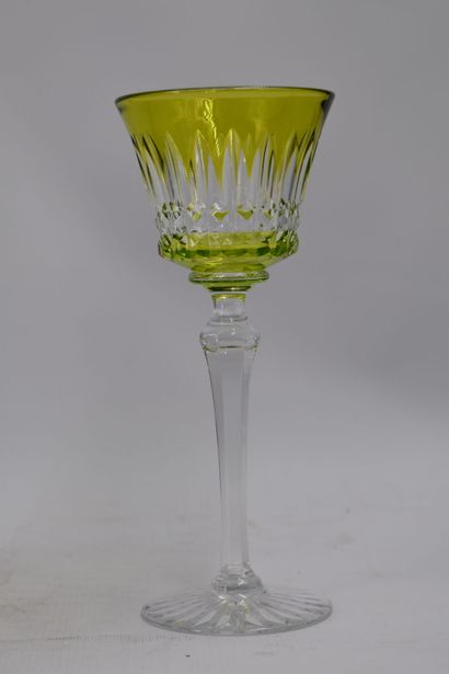 BACCARAT. Part of service including four...