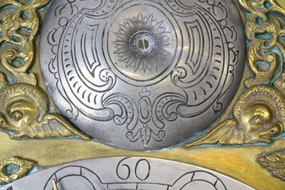 Régence
Horloge de parquet en chêne mouluré...