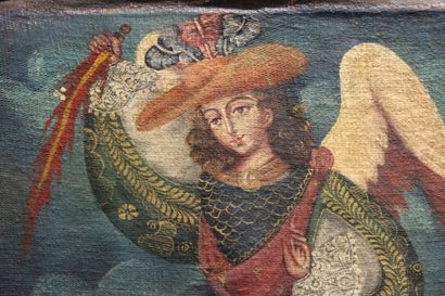 CUZCO 
École du XVIIIe siècle, dans la manière...