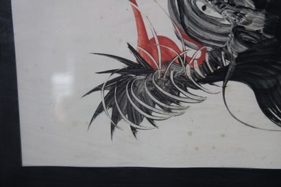 Ecole du XXe siècle 
Ink drawing, representing...