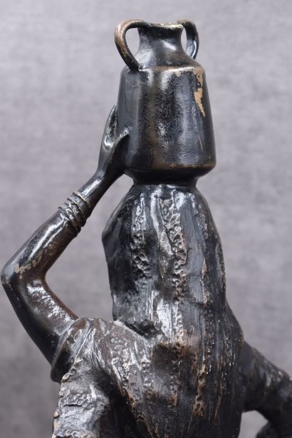 Gaston LEROUX (1854-1942) Porteuse d'eau,...
