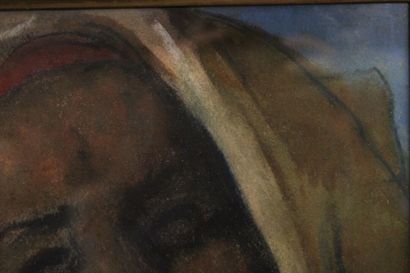 Louis FORTUNEY (1875-1951). Portrait of an...