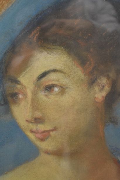 School of the XXth century, Woman with a...