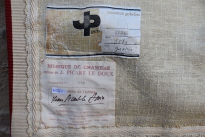 Jean PICARD-LEDOUX 
Jean PICART-LE DOUX (1902-1982),...