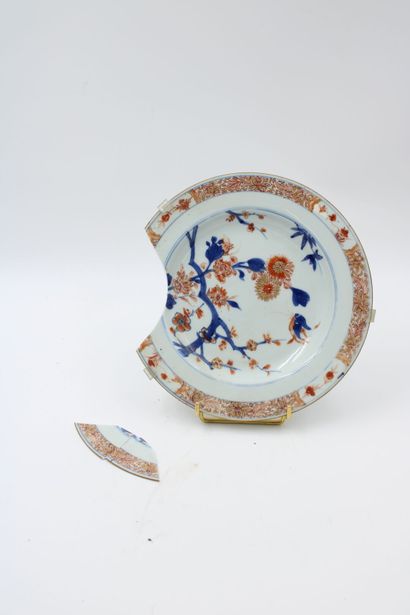 CHINE - Compagnie des indes
Suite of 7 porcelain...