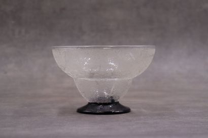 DAUM. Coupe en cristal
DAUM-NANCY. Crystal...