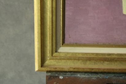Ecole cubiste 
Composition, oil on canvas,...