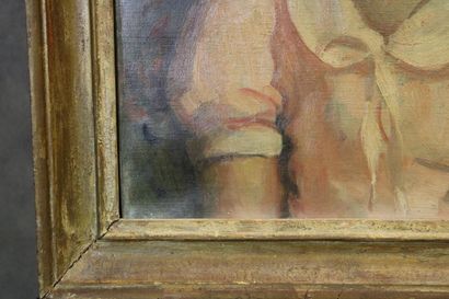 Jeune fille. 
Gaston VAUDOU (1891-1957),...