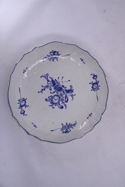 BOCH LA LOUVIERE. Porcelain service including...