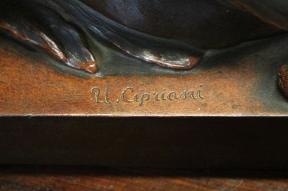 Ugo CIPRIANI (1887-1960)
L'achet, terracotta...