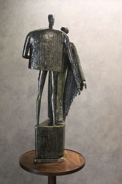 Couple
Walter WEIBEL (1924-2006) Couple,...