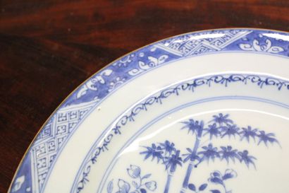 CHINE - Compagnie des Indes 
Suite of 4 porcelain...