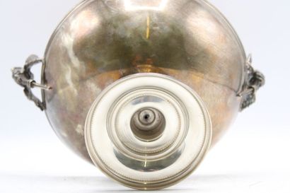 Coupe en argent 925 à prises en forme de...