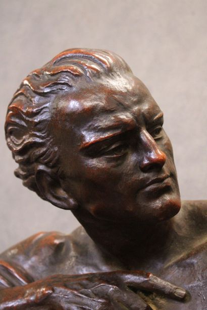 Ugo CIPRIANI (1887-1960)
L'achet, terracotta...
