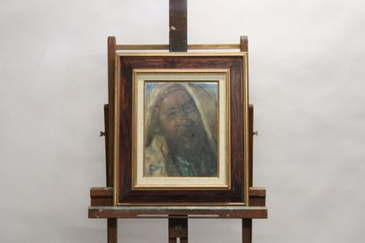 Louis FORTUNEY (1875-1951). Portrait of an...