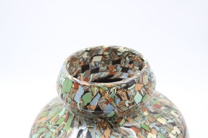 GERBINO
(attributed to ) Polychrome ceramic...