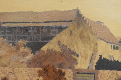 Charles SPINDLER (1865-1938). Landscape,...