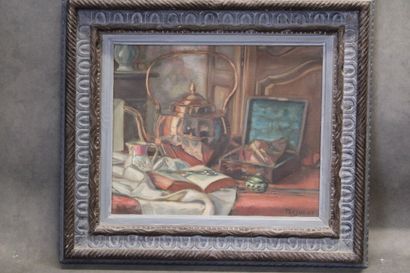 Nature morte 
School of the XXth century,...