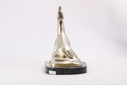 Pair of silver plated bookends in the shape...
