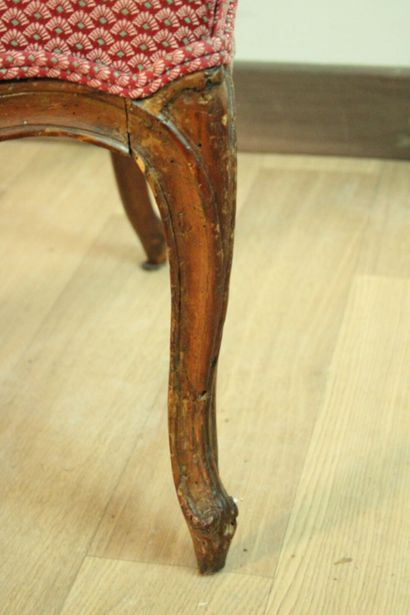 Ensemble de quatre fauteuils cabriolets en...