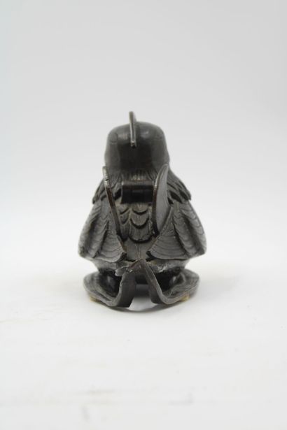 CHINA. Perfume burner in the shape of a bird...