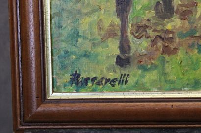 Mario PASARELLI
The Jockey Race. Oil on canvas,...