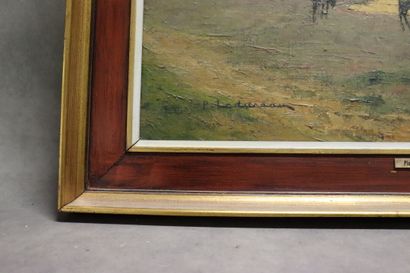 Paysage ibérique. 
Pierre LADUREAU (1882-1975),...