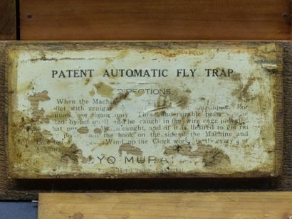 JAPAN, 20th century. Patented automatic fly...