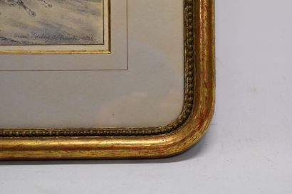 Édouard Bernard SWEBACH (1800-1870). Galloping...