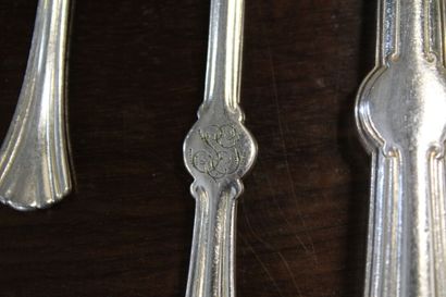 CHRISTOFLE. Partie de ménagère de 119 pièces...