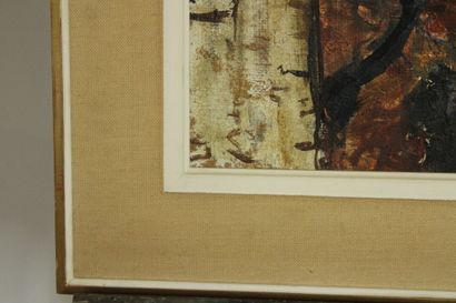 MASSON (XXth century), Landscape, oil on...