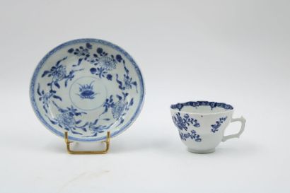 Chine -Compagnie des indes 
Suite of 4 cups...