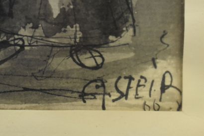 Amine SFEIR (1932-2002). Mother and her children,...