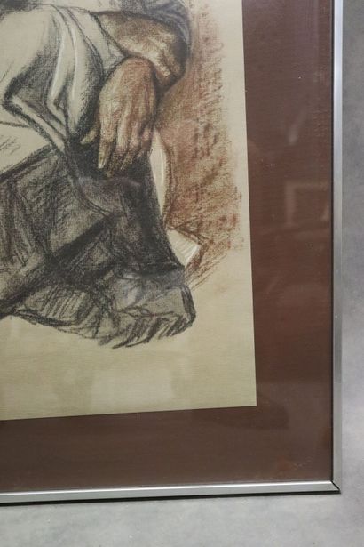 Francisco ZUÑIGA (1912-1998), Kneeling woman,...
