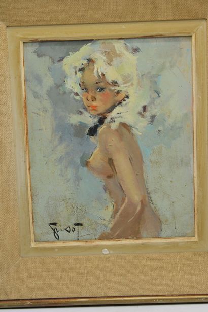GRISOT
Pierre GRISOT (1911-1995). Portrait...