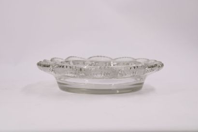 LALIQUE France. Circular cup model Auriac...