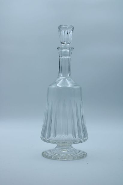 SEVRES. Crystal service including: a pitcher,...