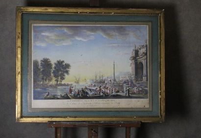 Jean Daullé (1703-1763)
d'après une oeuvre...