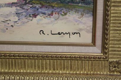 La marée basse 
René Jacques LERNON (1921)...