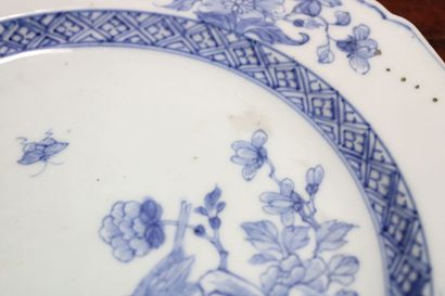 CHINE - Compagnie des Indes 
Suite of 4 flat...
