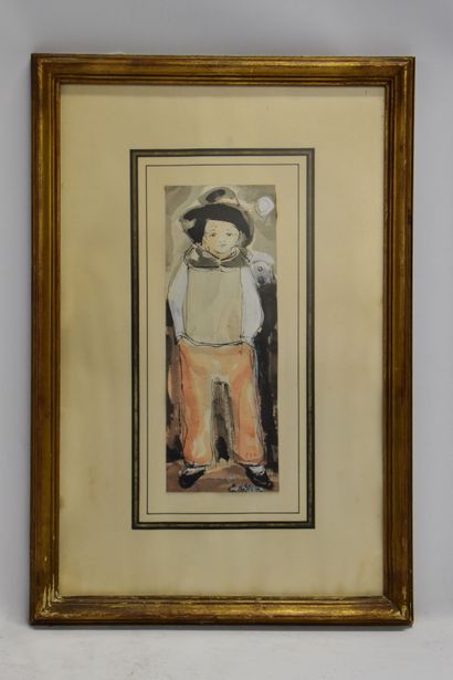 Amine SFEIR (1932-2002). Children in traditional...