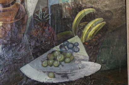 Nature Morte à la théière et aux fruits
Cubist...
