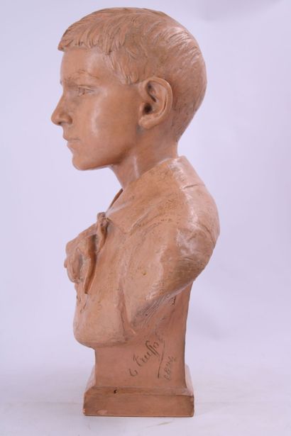 Ecole de la fin du XIXe siècle,
Bust of a...