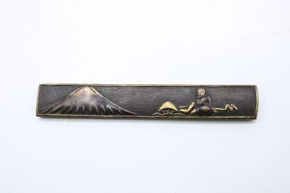 JAPON
Meeting of four objects of lettered...