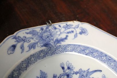 CHINE - Compagnie des Indes 
Suite of 4 flat...