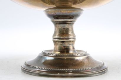 Coupe en argent 925 à prises en forme de...