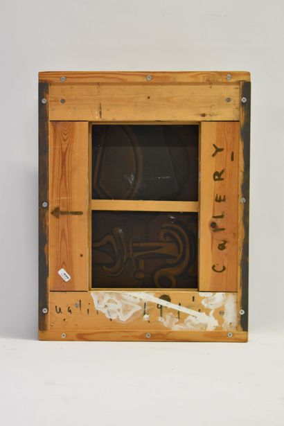 Simon CALLERY (1960), White monochrome, mixed...