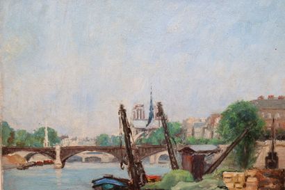 Quai de Seine
Alexandre BONIN (1876 - 1943)...